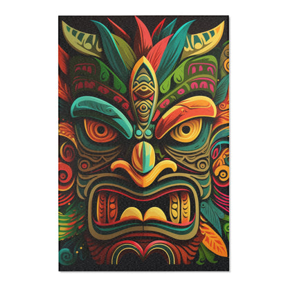 Horn Tiki Area Rug