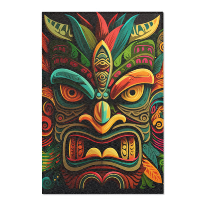 Horn Tiki Area Rug