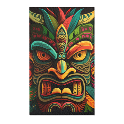 Horn Tiki Area Rug