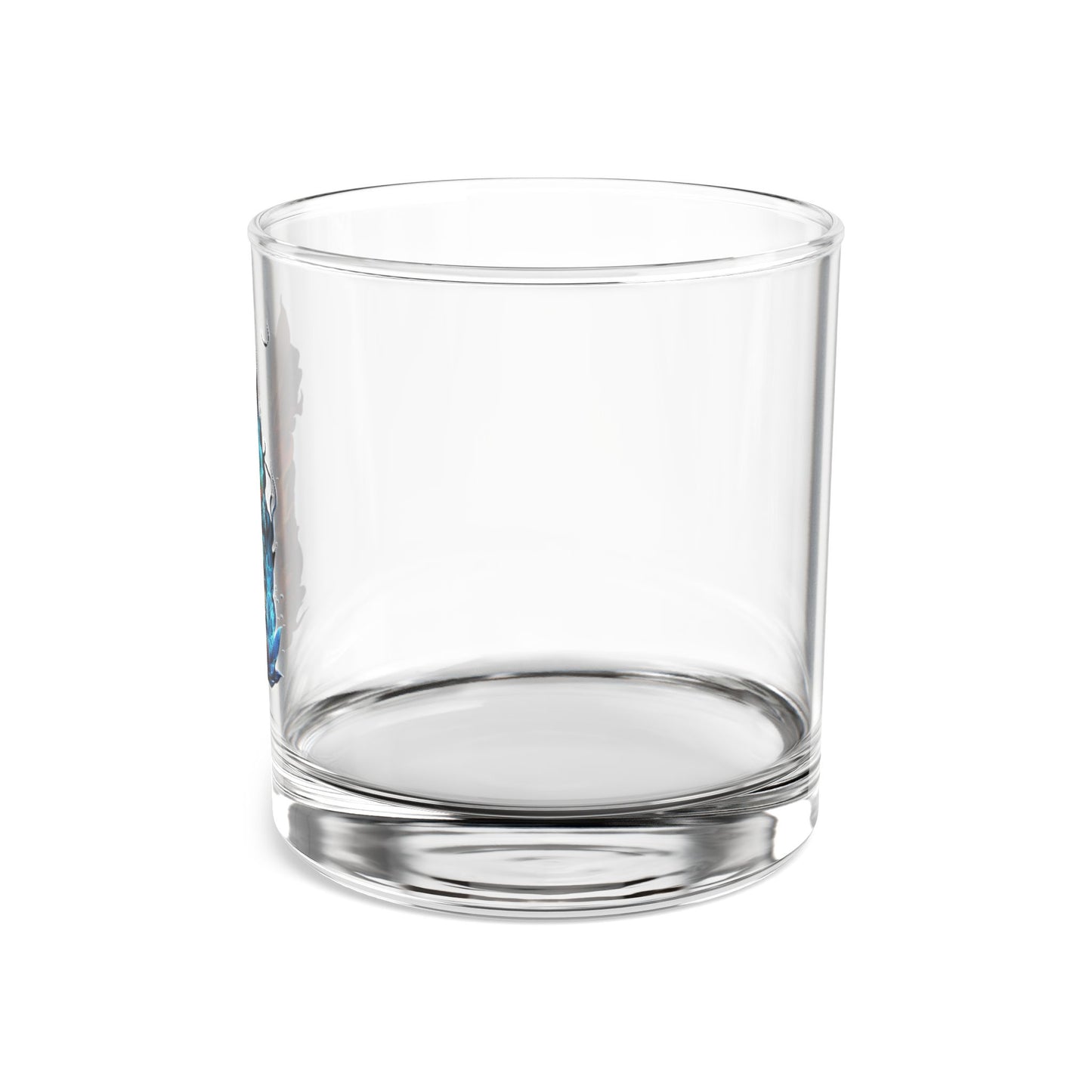 Smoke & Flame Tiki Rocks Glass, 10oz