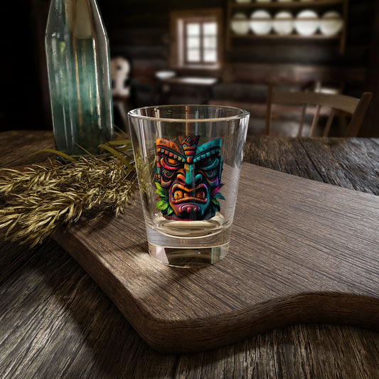 Two Face Tiki Shot Glass, 1.5oz