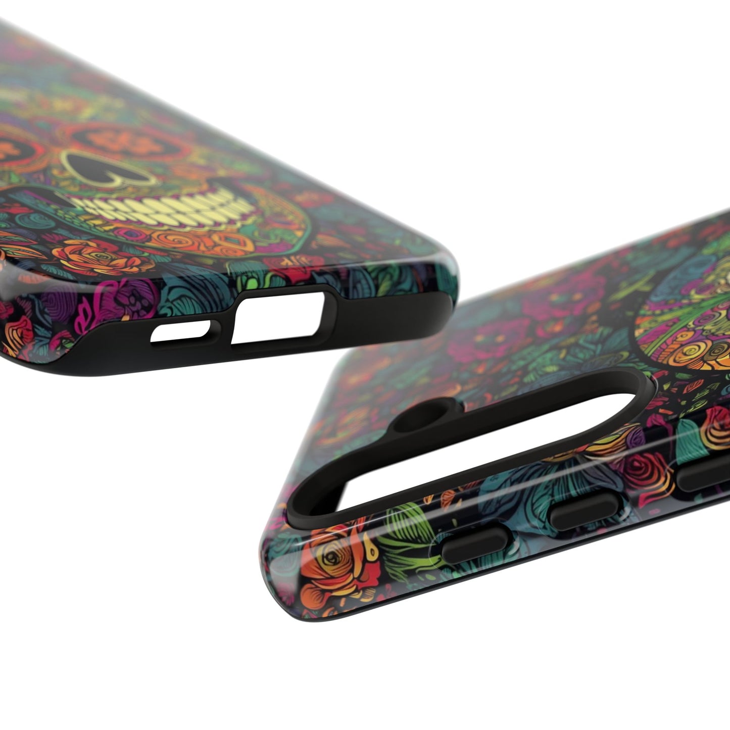 Retro Sugar Skull Tough Cases