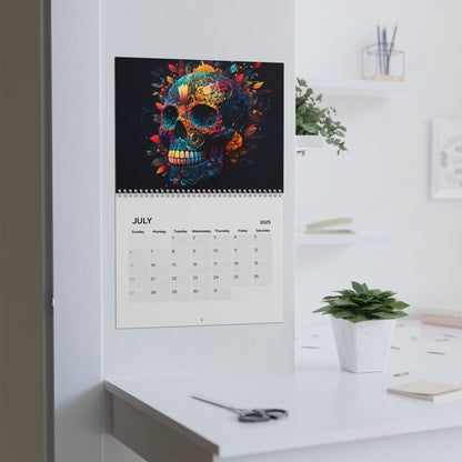 Sugar Skull Calendar (2025)