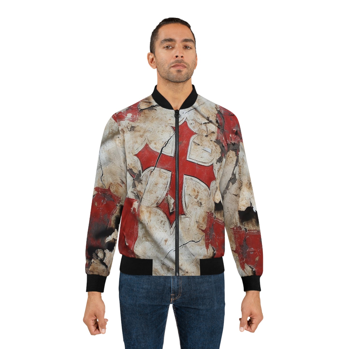 Templar Flag Bomber Jacket