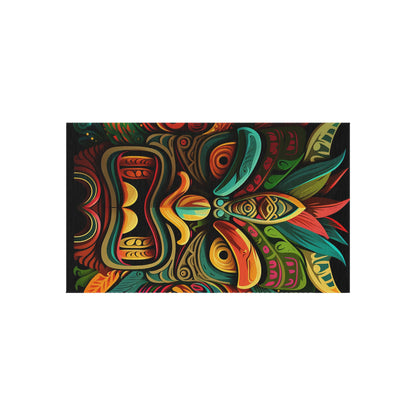 Horn Tiki Outdoor Area Rug