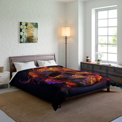 Sinister Flame Sugar Skull Comforter