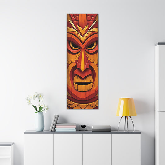 Tiki Totem #1 Canvas Gallery Wraps