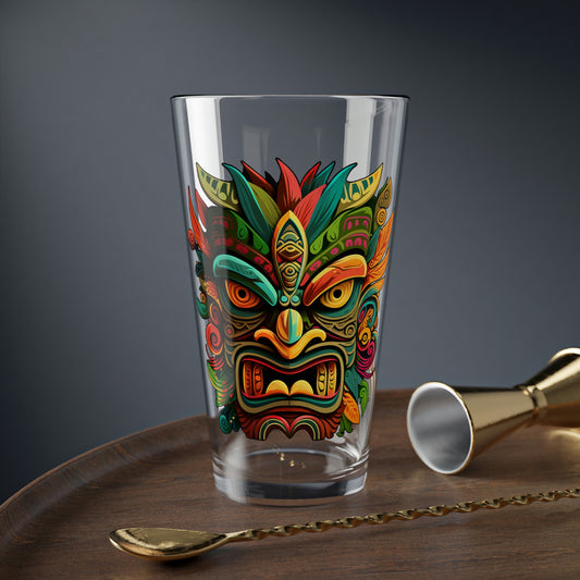Horn Tiki Mixing Glass, 16oz