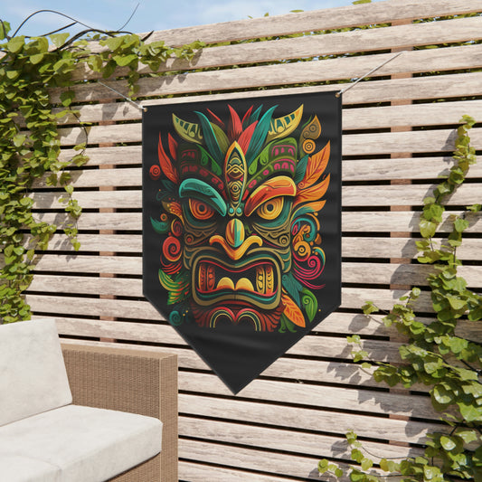 Horn Tiki Pennant Banner