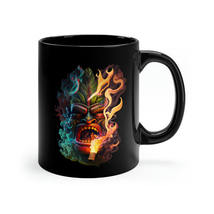 Possessed by Smoke Tiki 11oz Black Mug