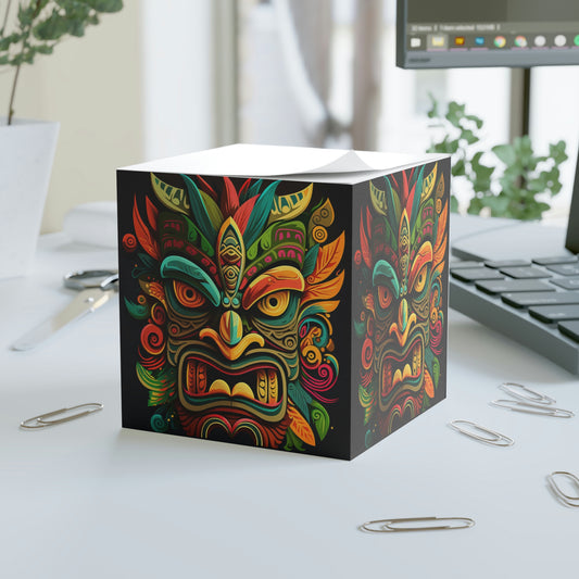 Horn Tiki Note Cube