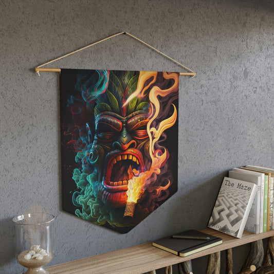 Possessed by Smoke Tiki Pennant