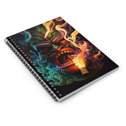 Possessed by Smoke Tiki Spiral Notebook - Ruled Line