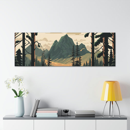 Mountain Valley Canvas Gallery Wraps