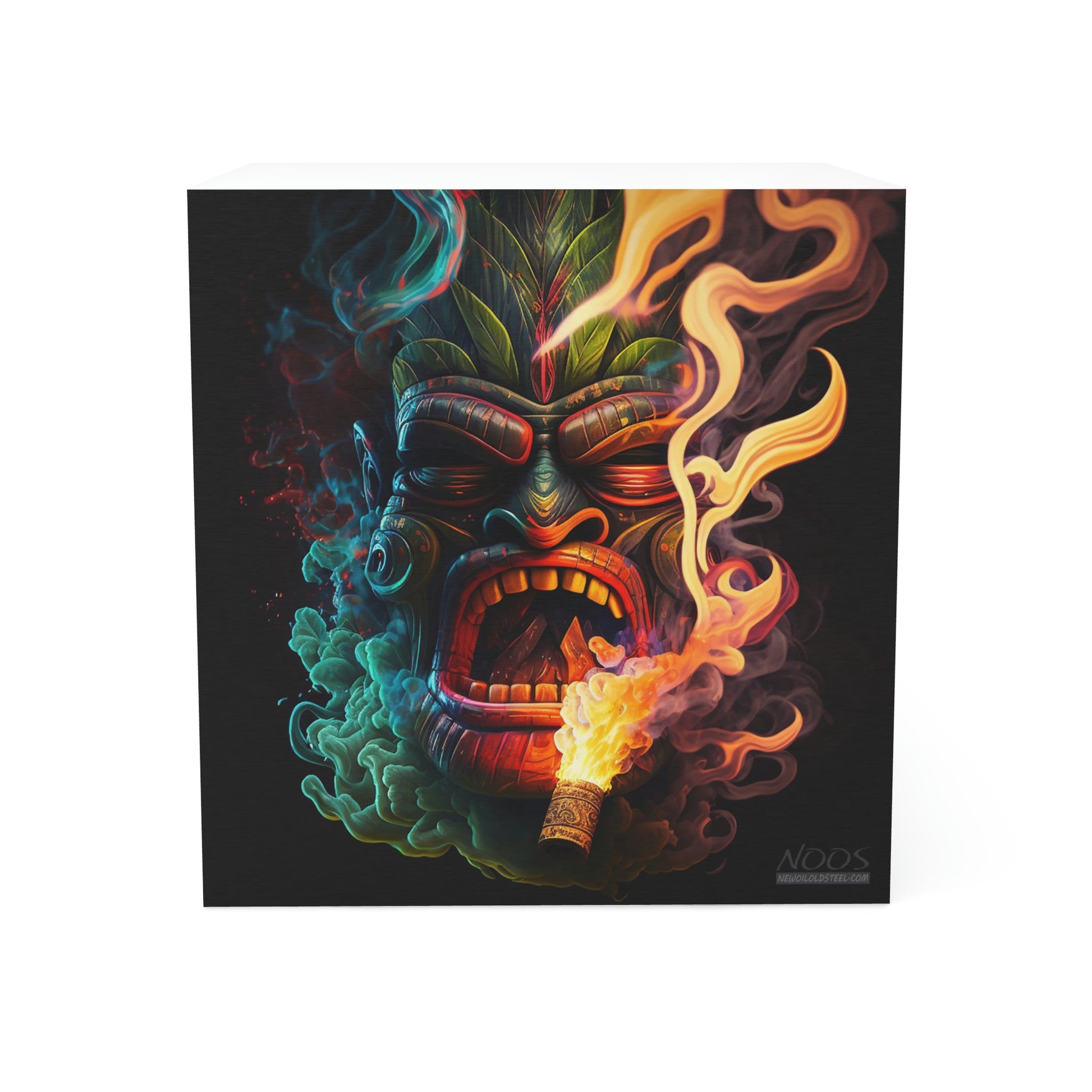 Possessed by Smoke Tiki Note Cube – New Oil Old Steel