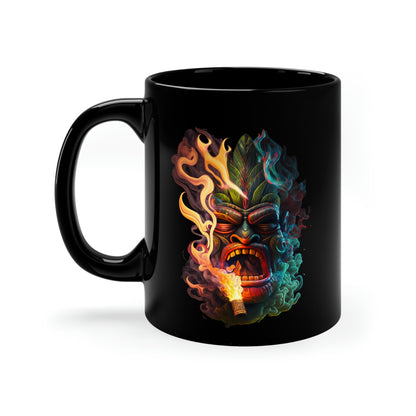 Possessed by Smoke Tiki 11oz Black Mug