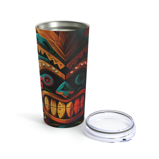 Feathered Tiki Tumbler 20oz