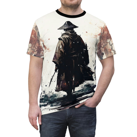 Forest Rain Samurai Unisex Tee